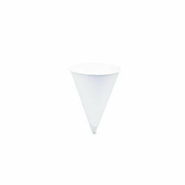 Tistheseason SOLO Cup  Cone Water Cups, White, 200PK TI2543525